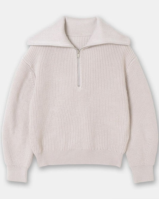 Half Zip Knit Sweater | Modern Boutique Fashion