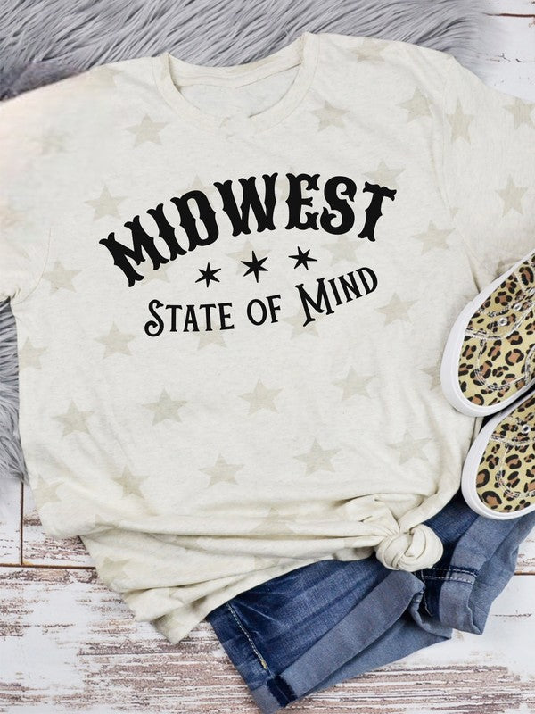 Midwest State of Mind Star Graphic Tee