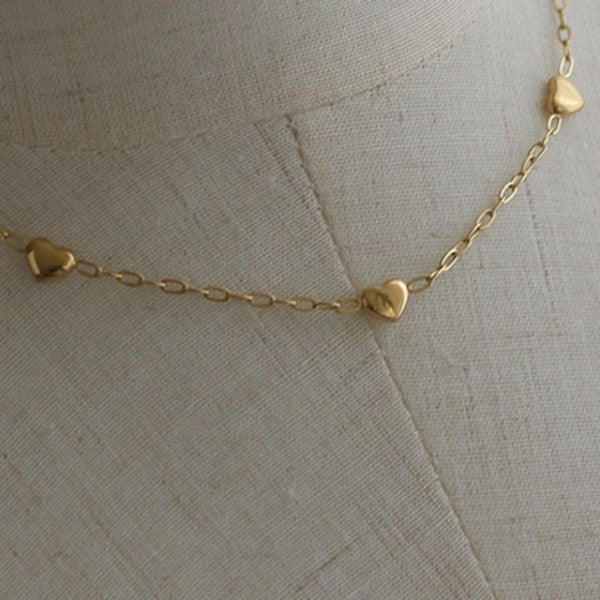 Heart Chain Necklace