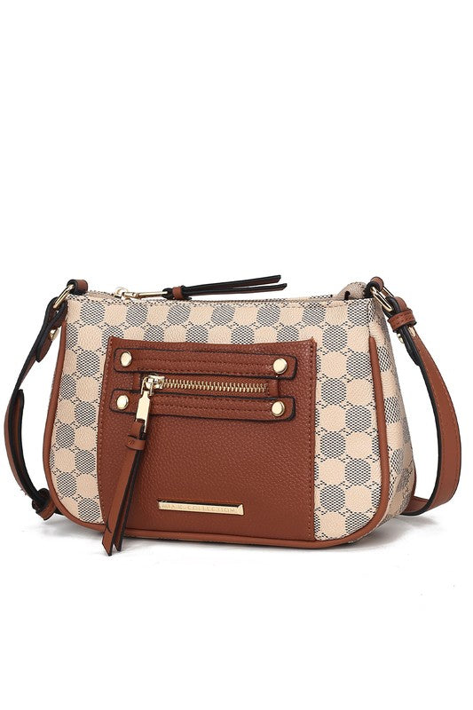 MKF Collection Essie Circular Print Crossbody Bag