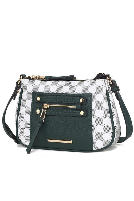 MKF Collection Essie Circular Print Crossbody Bag