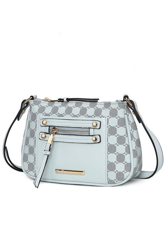 MKF Collection Essie Circular Print Crossbody Bag