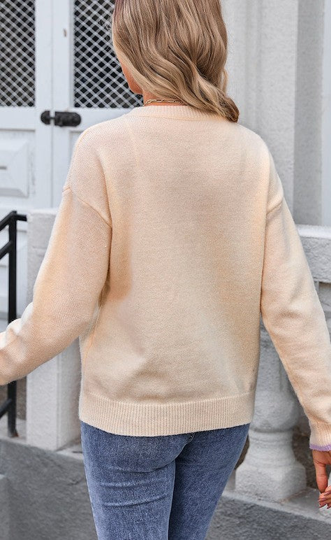 Multicolor Knit Sweater | Modern Boutique Fashion