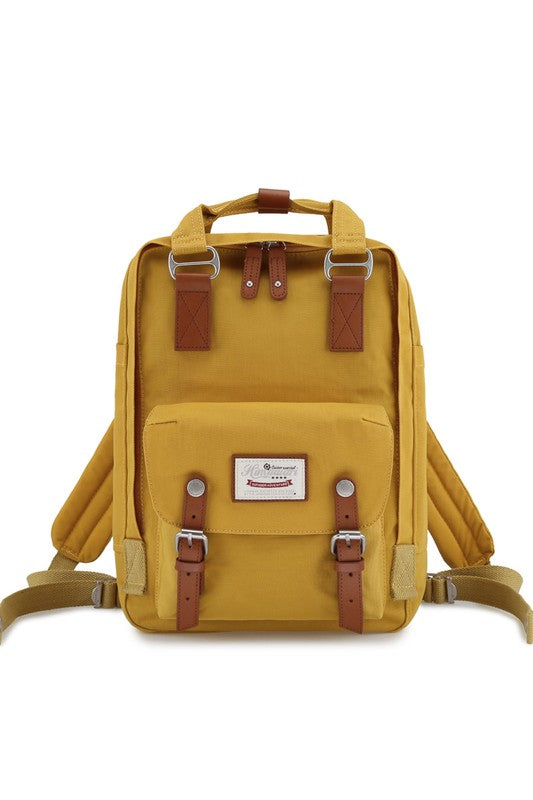 14.9 VINTAGE WATERPROOF BACKPACK-SOLID