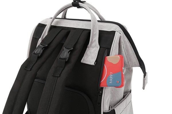 TRAVEL BACKPACK MULTIPLE PICKET DESIGN