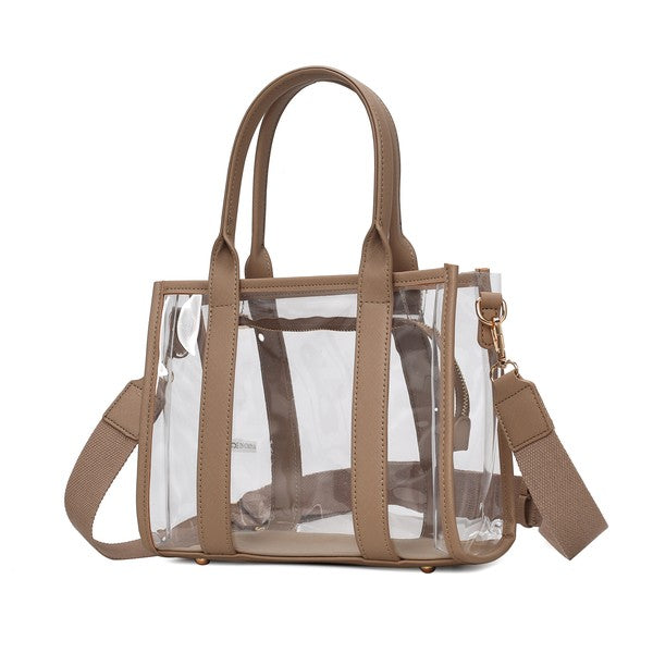 MKF Tatiana Clear Women's Tote bag by Mia K