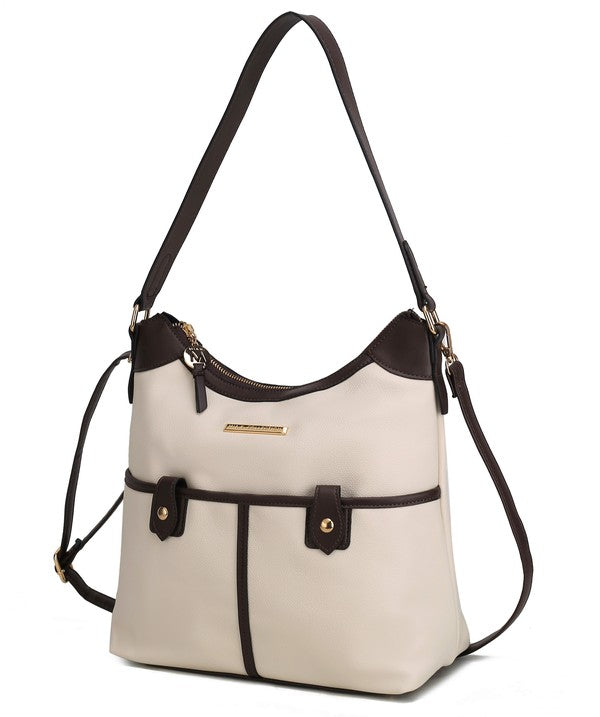 MKF Harper Vegan Leather Shoulder Bag by Mia K