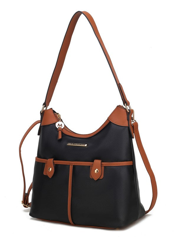 MKF Harper Vegan Leather Shoulder Bag by Mia K