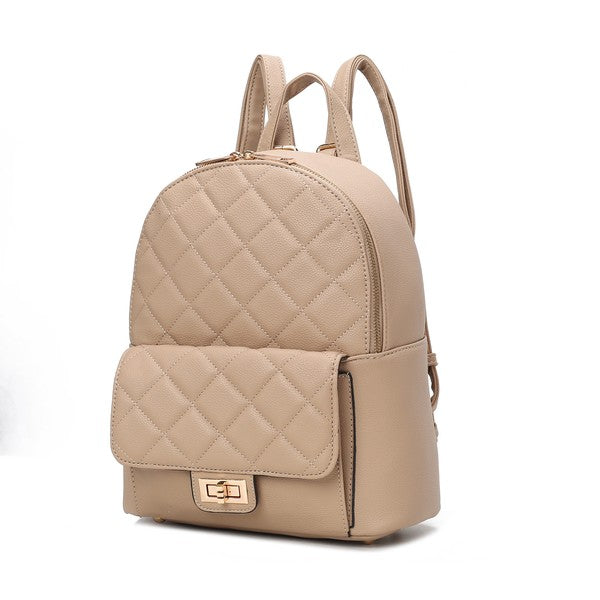 MKF Dimitria Quilted  Women  Backpack by Mia K