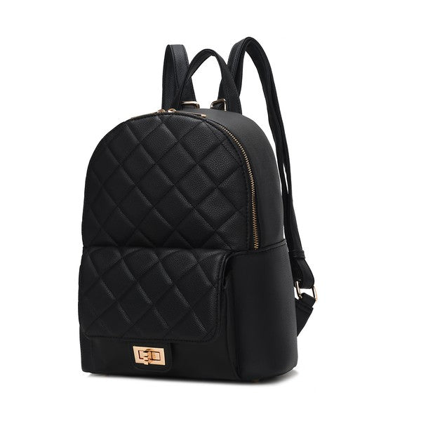 MKF Dimitria Quilted  Women  Backpack by Mia K