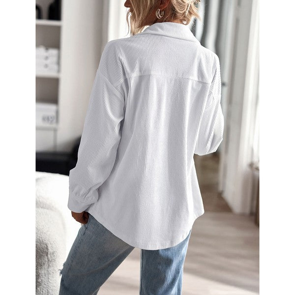 Womens Shacket Jacket Shirts Blouses Tops