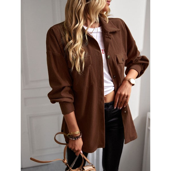 Womens Shacket Jacket Shirts Blouses Tops