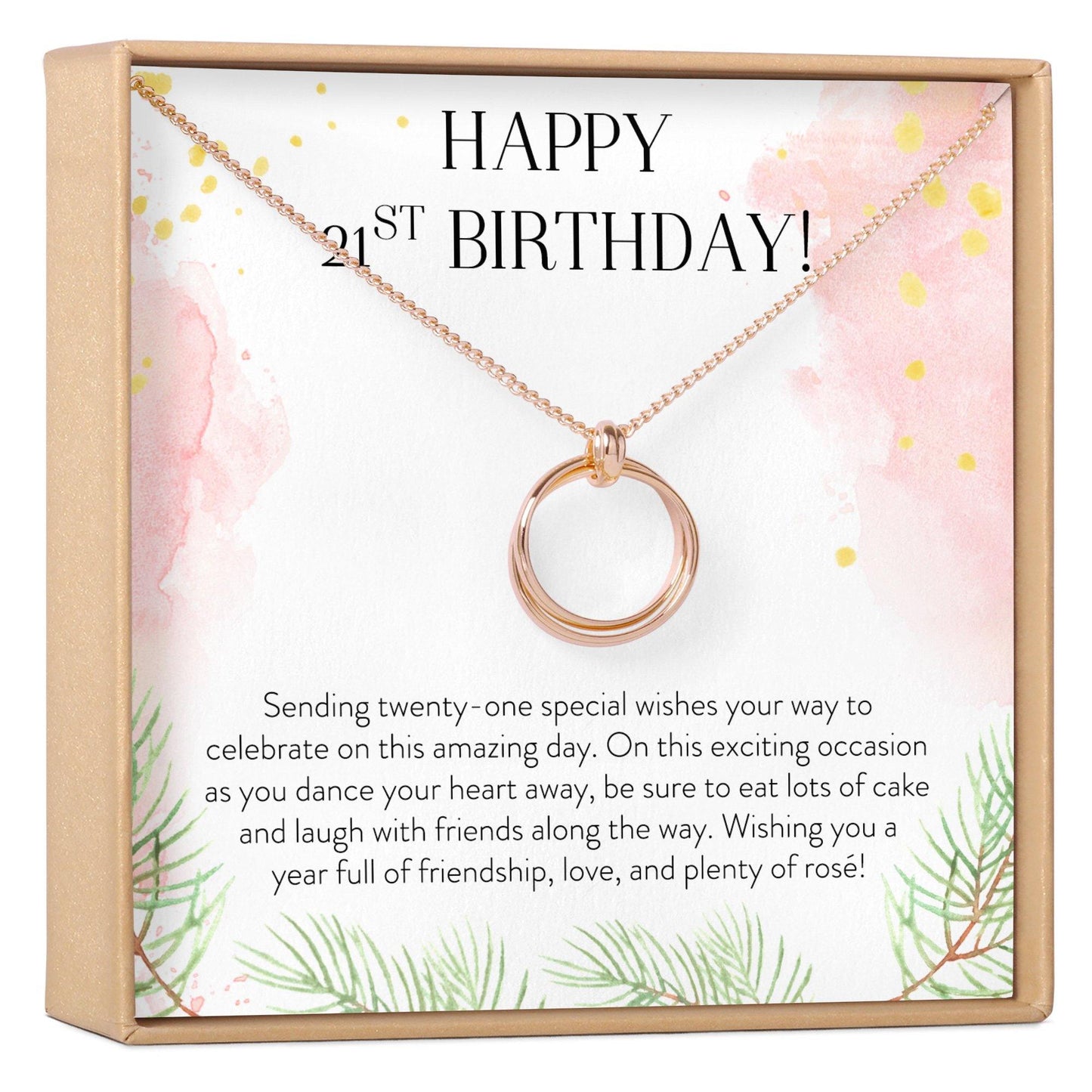 21st Birthday Necklace