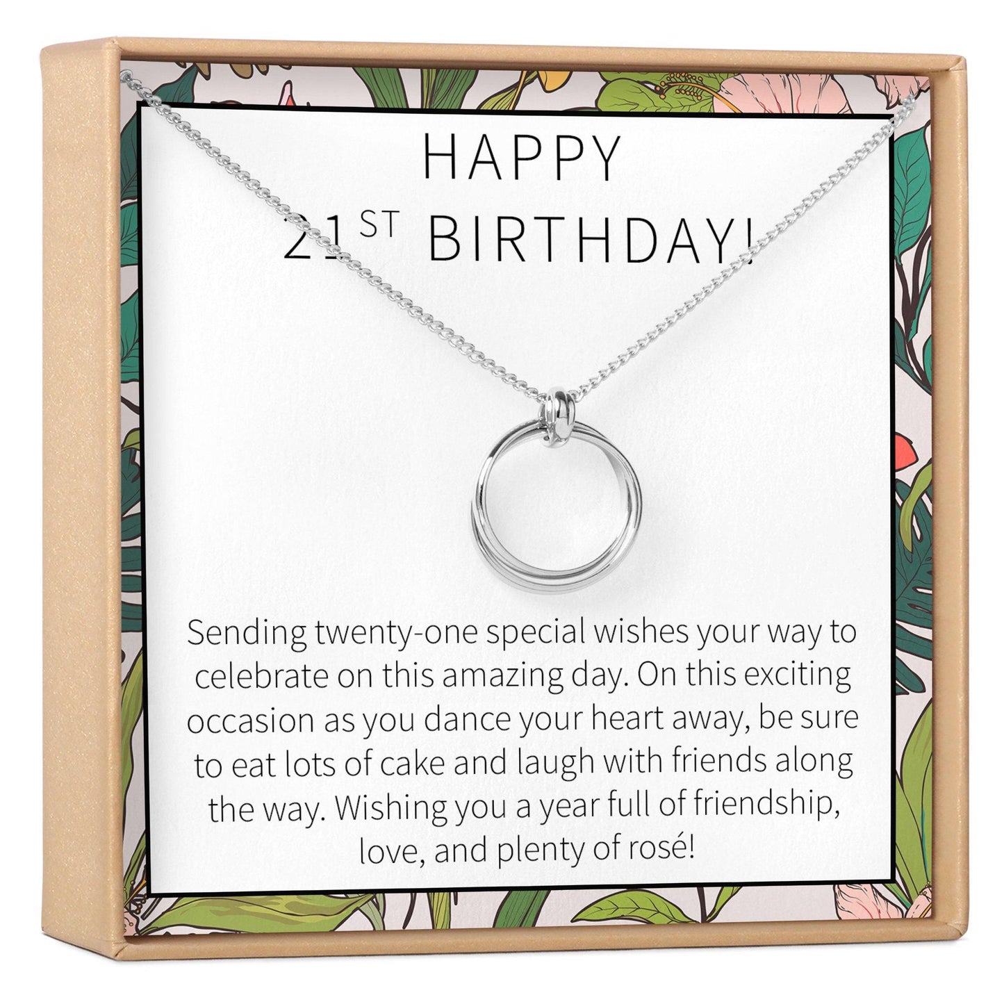21st Birthday Necklace