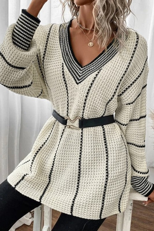 Casual Oversized Pullover Knitted Jumper Tops