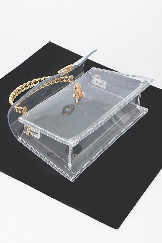 Top Handle Stadium Transparent Clear Bag