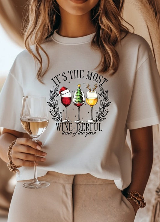 The Most Winedreful Time of the Year Graphic Tee