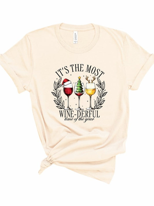 The Most Winedreful Time of the Year Graphic Tee