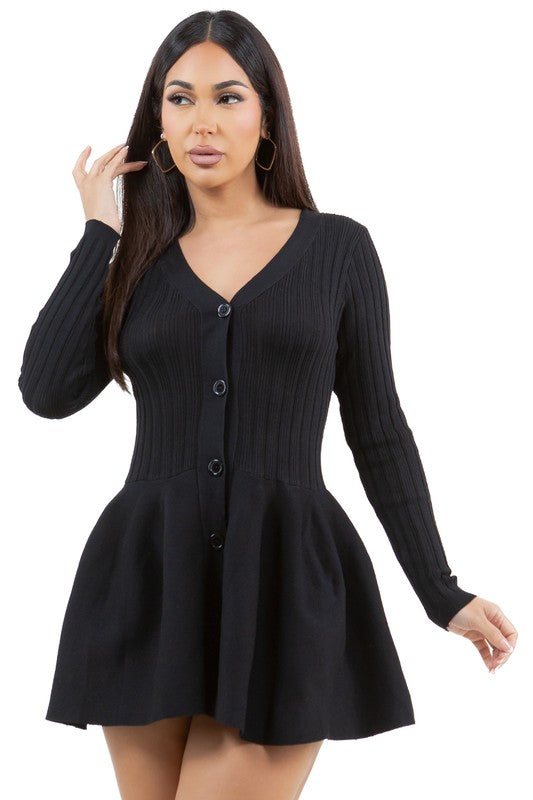 WOMEN FASHION SWEATER DRESS