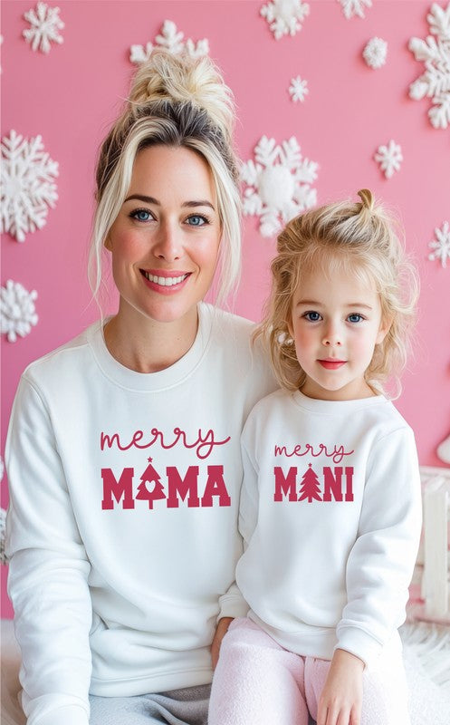 Merry Mama Cozy Crew Sweatshirt