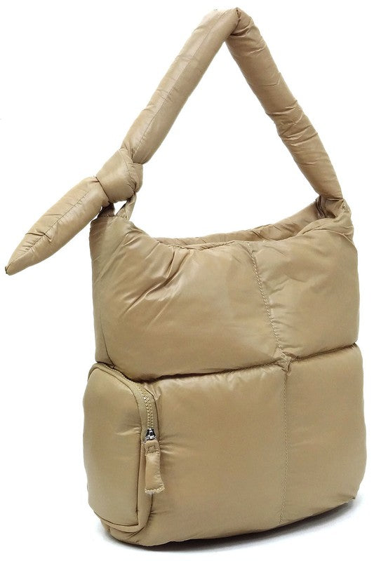Soft Puffy Shoulder Bag Hobo | Modern Boutique Fashion