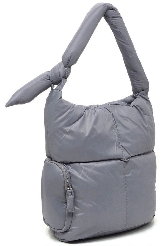 Soft Puffy Shoulder Bag Hobo | Modern Boutique Fashion