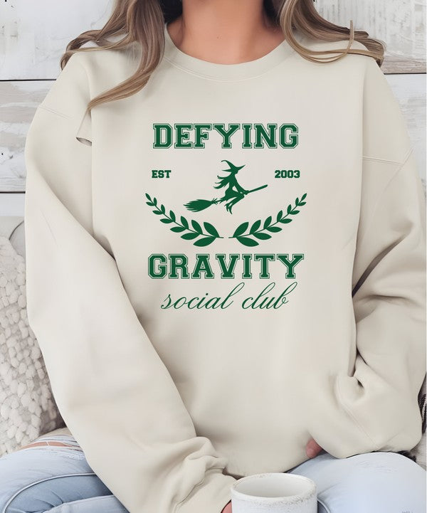 Defying Gravity Social Club Graphic Sweatshirt