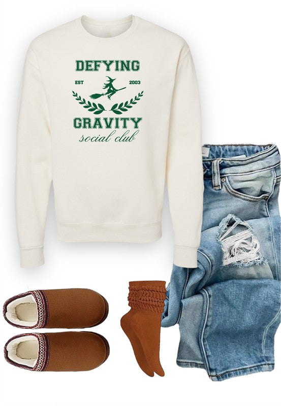 Defying Gravity Social Club Graphic Sweatshirt