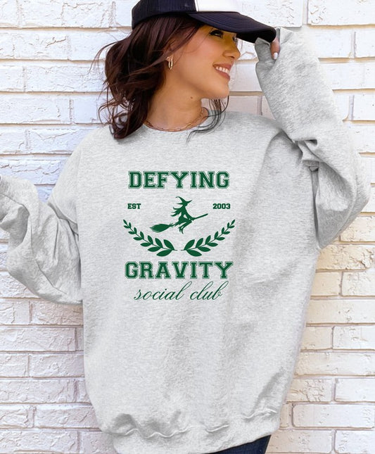 Defying Gravity Social Club Graphic Sweatshirt