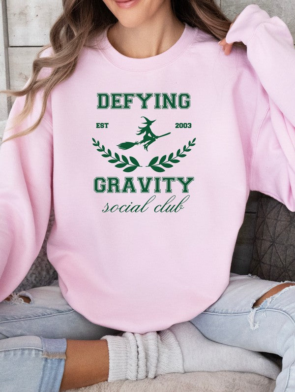 Defying Gravity Social Club Graphic Sweatshirt