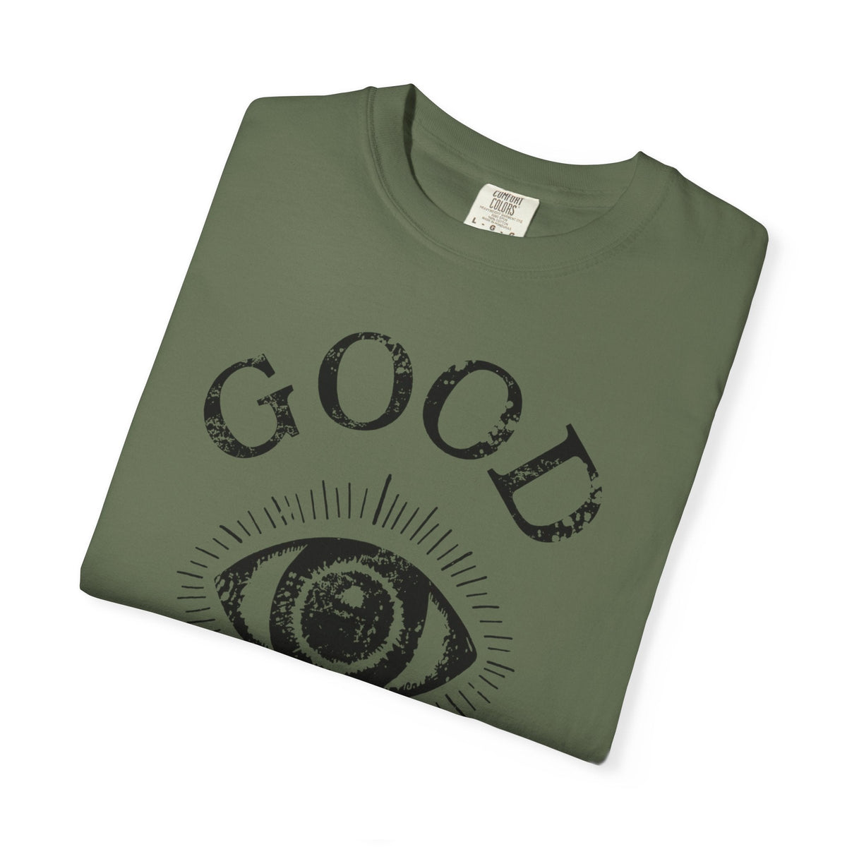 Good Vibes Eye T-Shirt: Vintage Mystic Graphic Tee