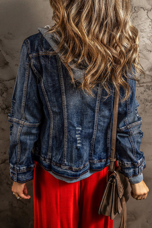 Mia Hooded Zip Up Jacket