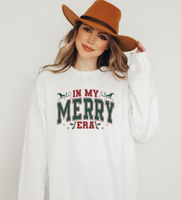 IN MY MERRY ERA GRAPHIC SWEATSHIRT | MODERN EMPORIUM – trending fashion from Modern Emporium