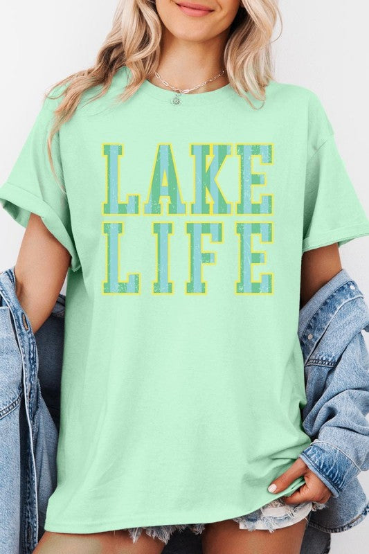 Lake Life Graphic Heavy Cotton Tee