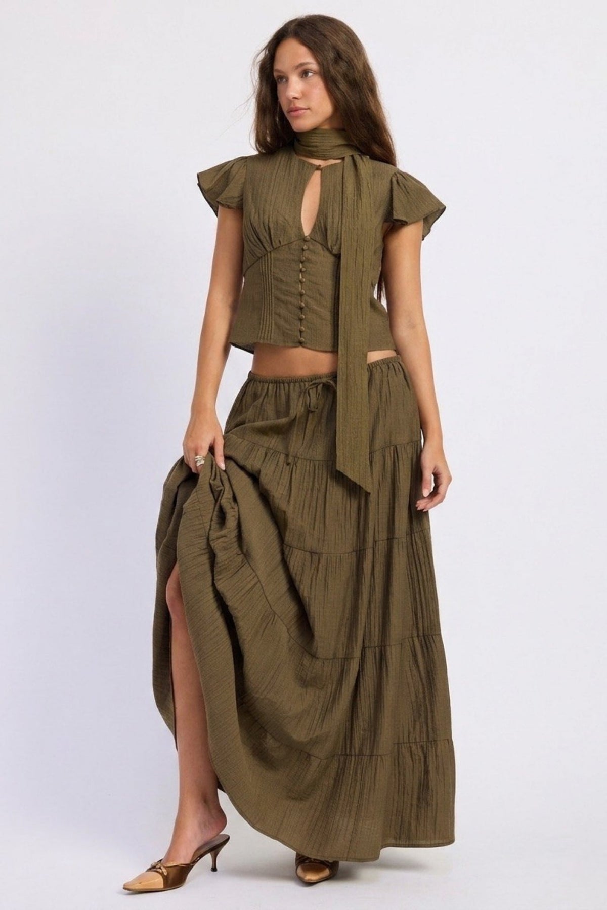 Lumina Maxi Skirt