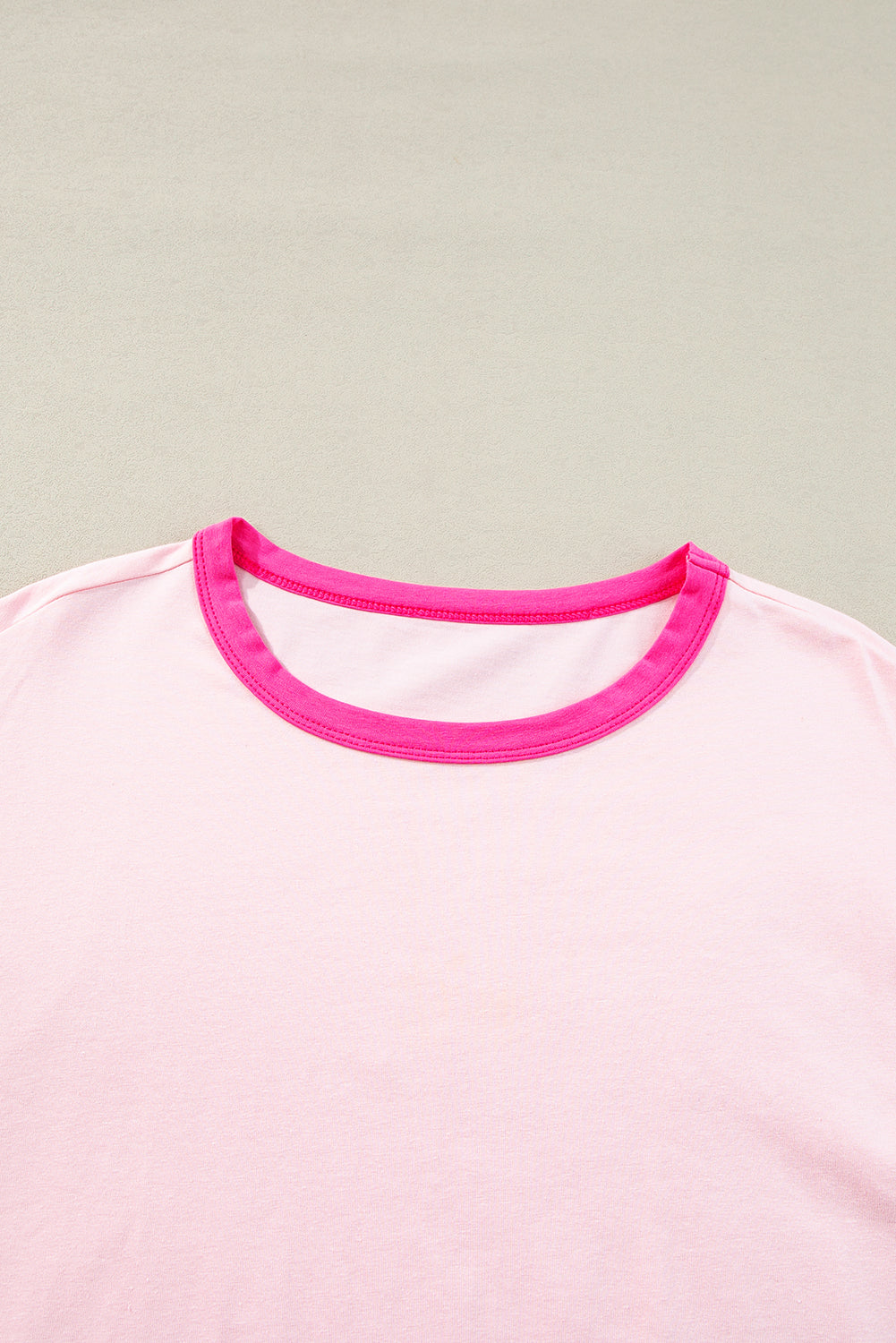 Colorblock Patchwork Long Sleeve Top