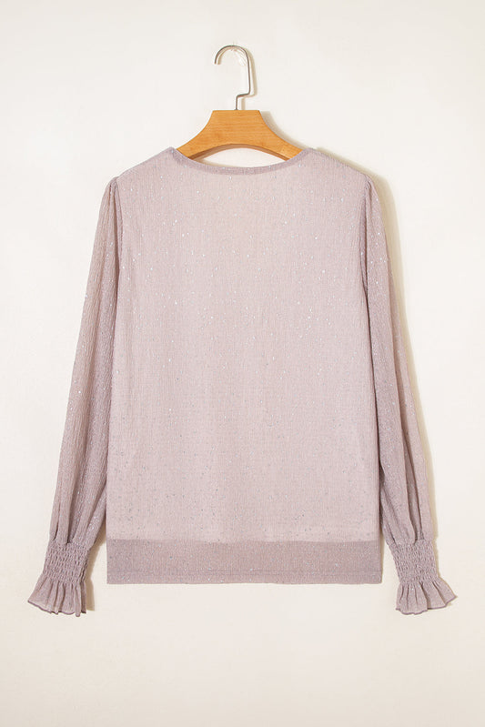 Iriyana Long Sleeve Blouse Long Sleeve Top