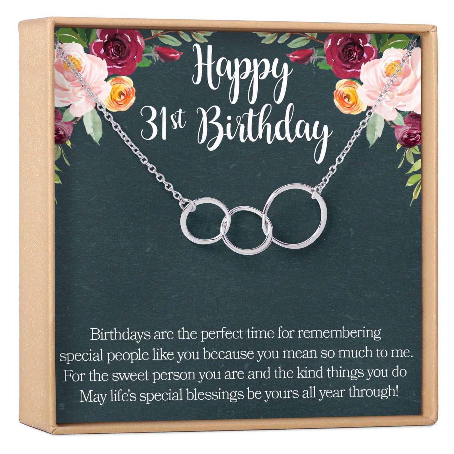 31st Birthday Necklace