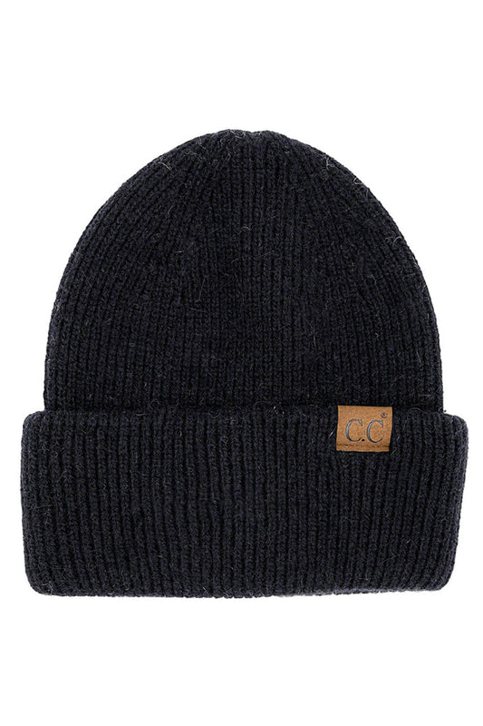C.C Double Cuff Beanie Hat