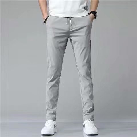 Menβs Straight Leg Sweats β Lightweight, Casual, Korean-Inspired Comfort