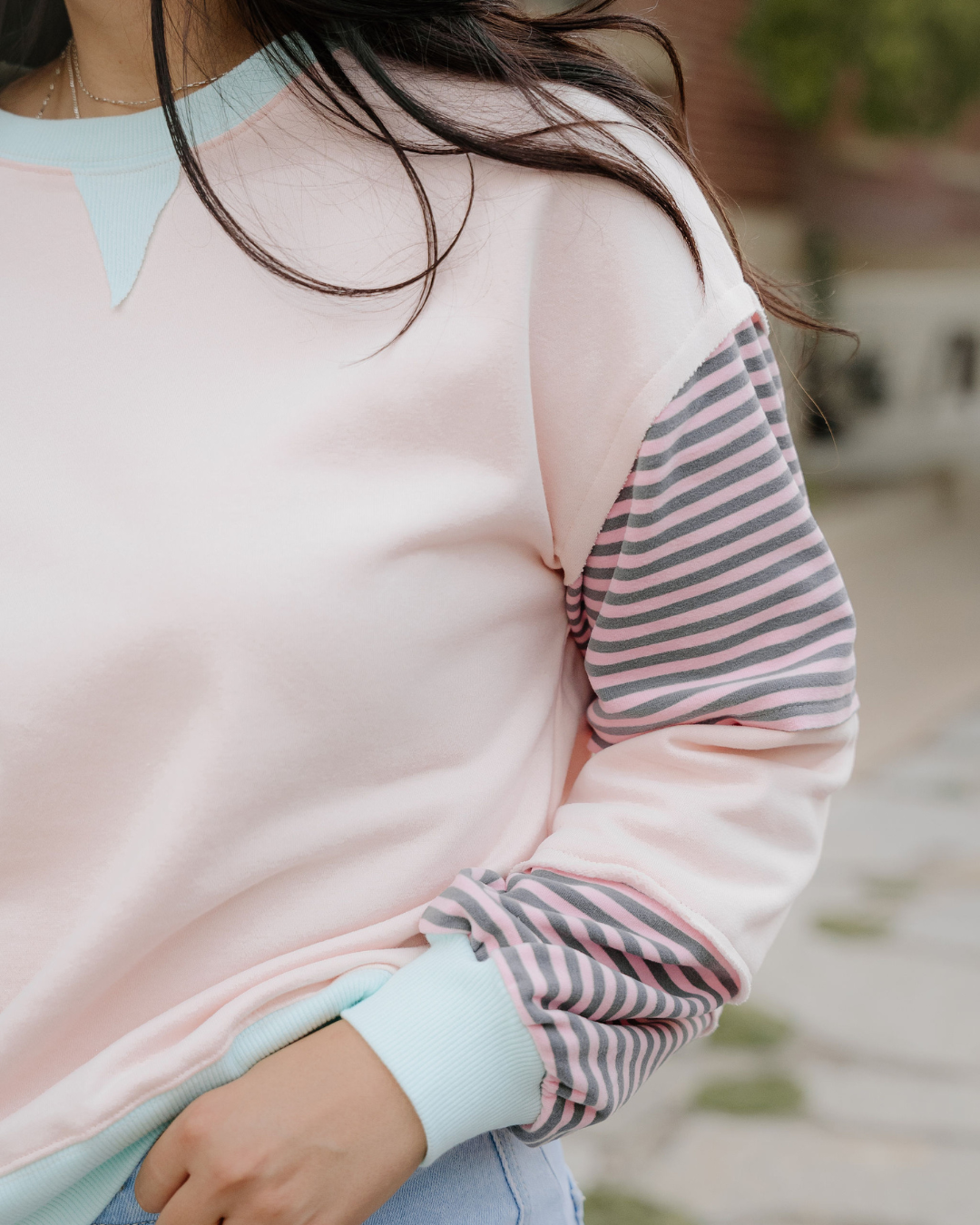Patchwork Sweatshirt