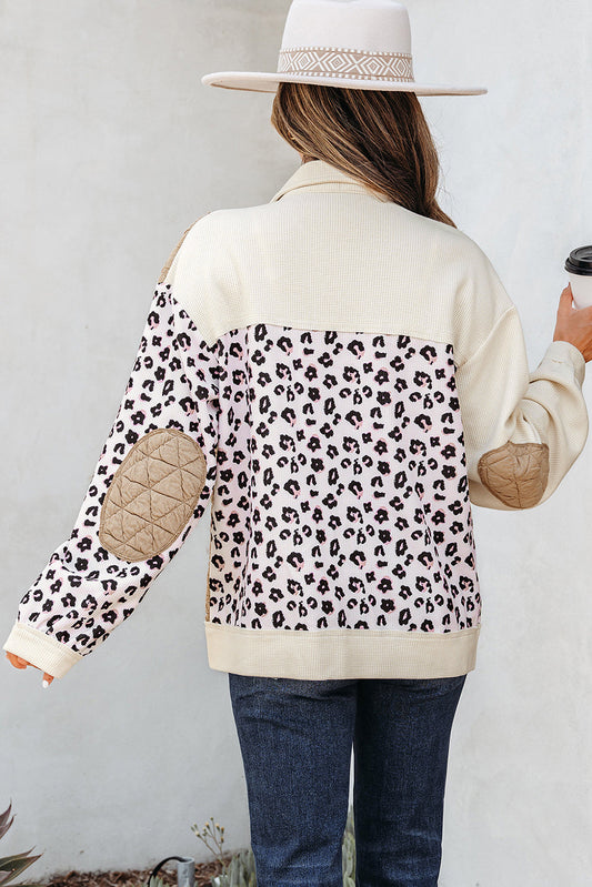 Novaza Quilted Patchwork Front Jacket