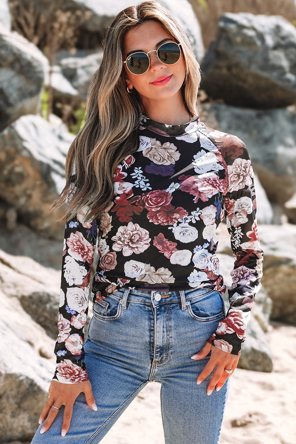 Robin Sleeve Slim top Long Sleeve Top