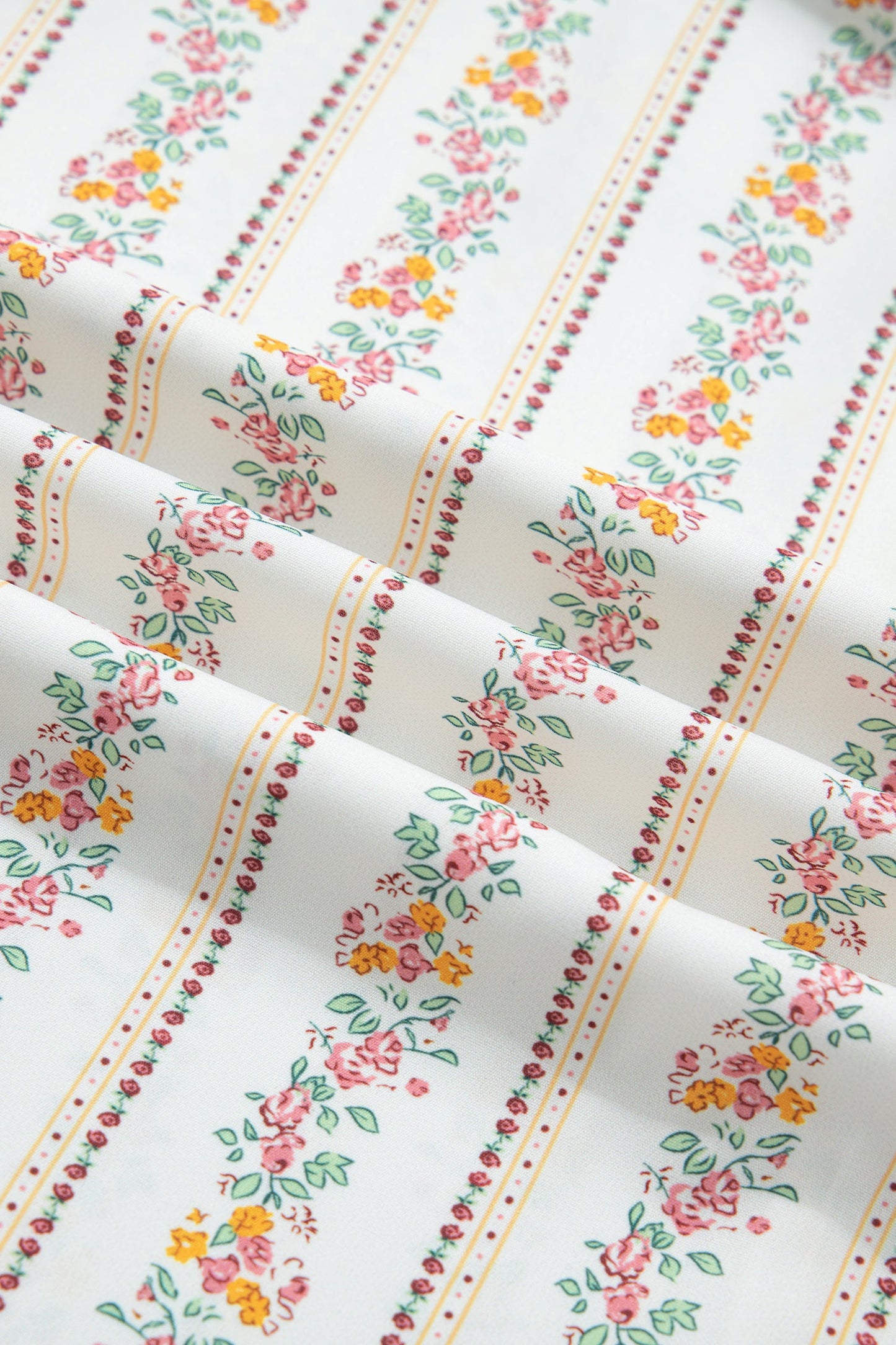 Floral Contrast Ribbon Bow Lace Square Mini Dress