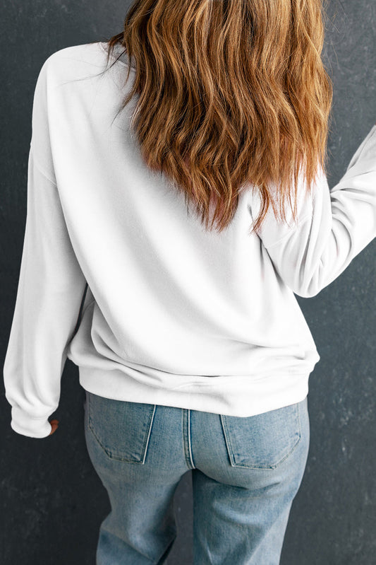 Madison Transfer Printing Crewneck Pullover