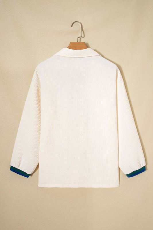Naya Polo Zip Up Jumper