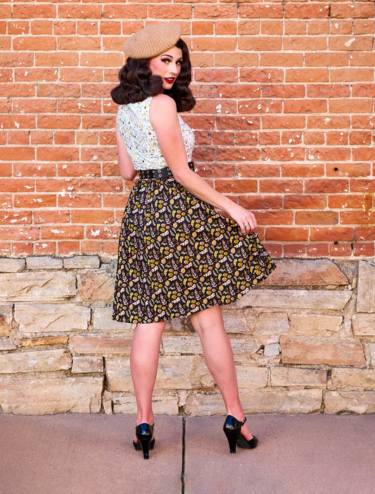 Snailing Along Twofer Dress