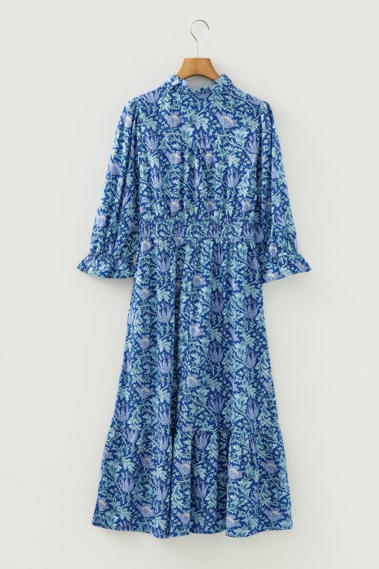 Athena Bracelet Sleeve Long Dress