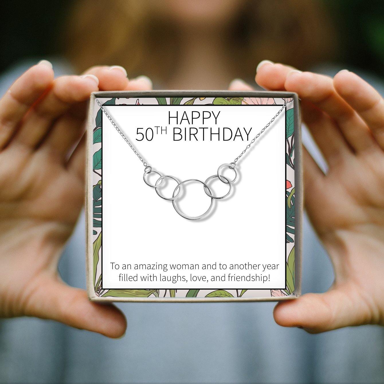 50th Birthday Necklace