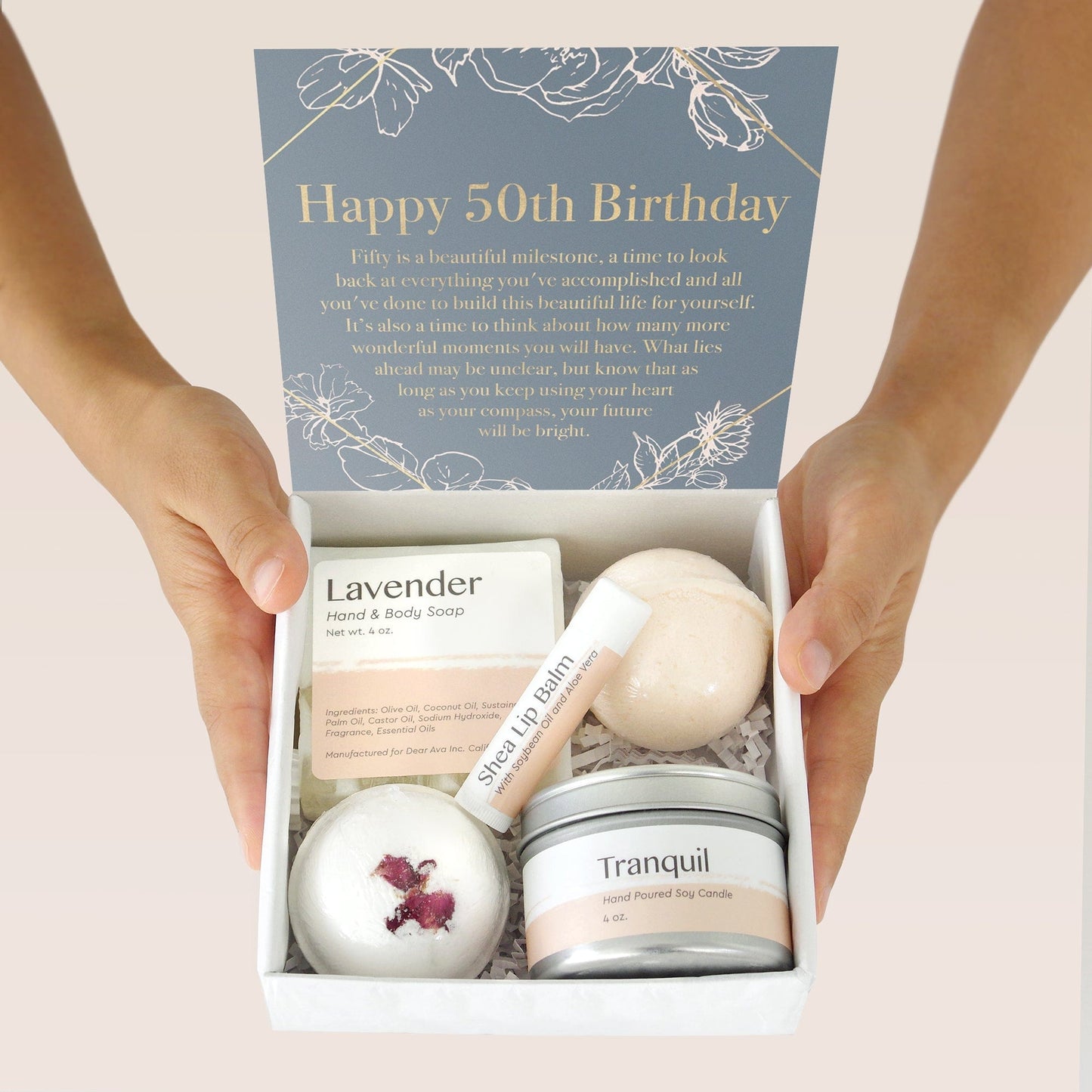 50th Birthday Spa Gift Box